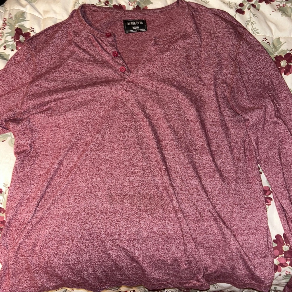 Mens Long Sleeve Shirt
